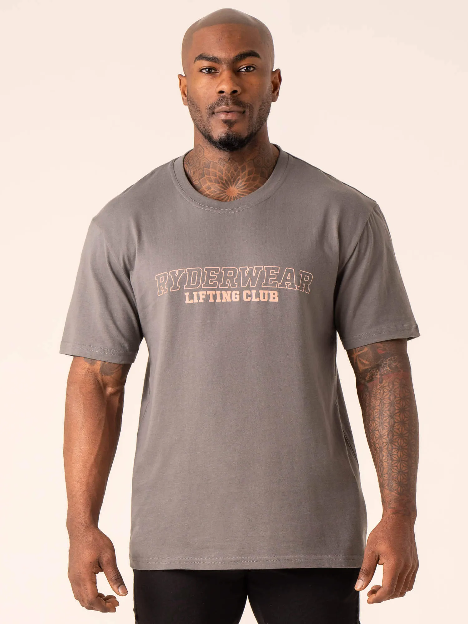 Lifting Club T-Shirt - Charcoal sold by Ryderwear