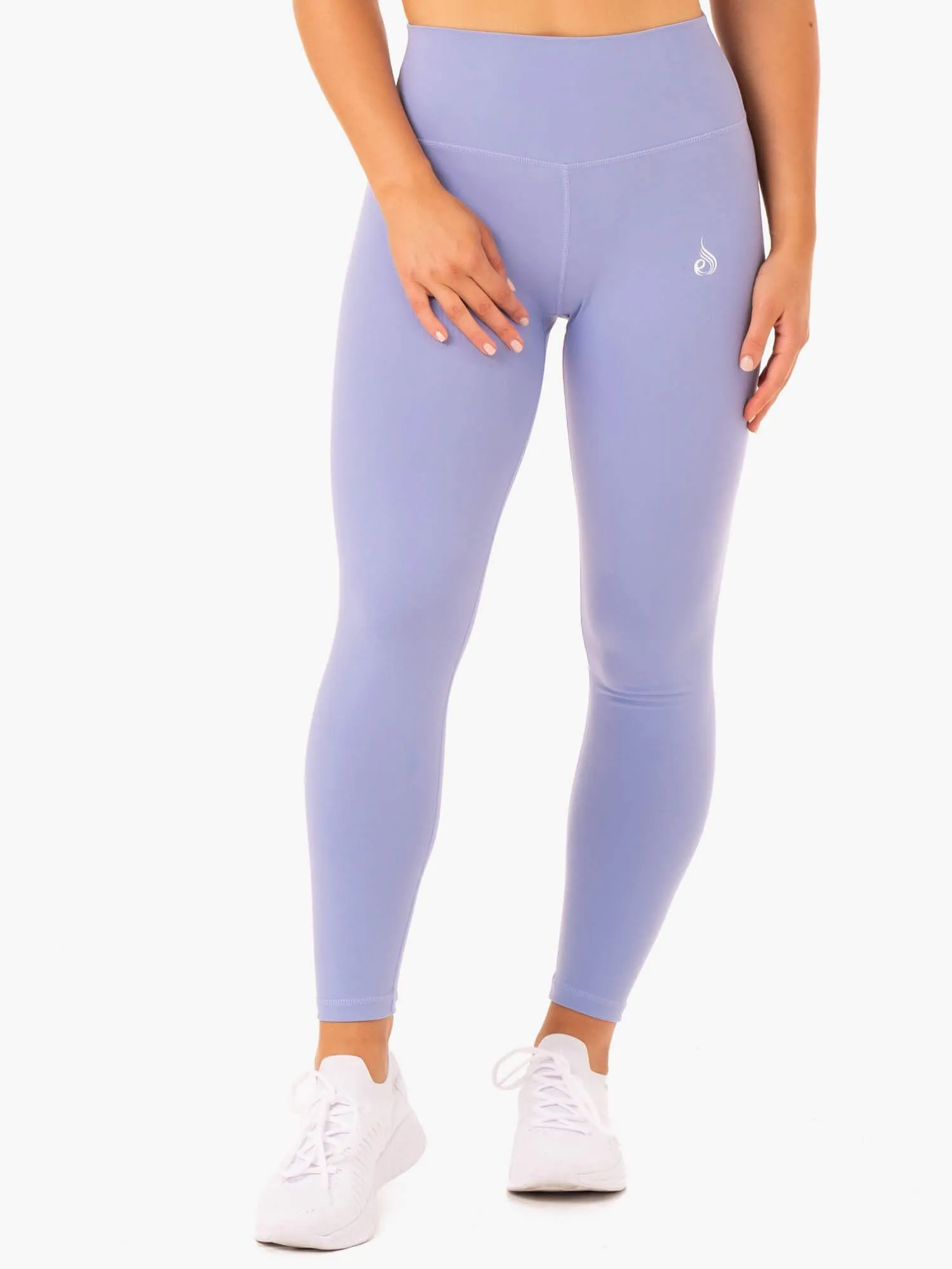 Base Full Length High Waisted Leggings - Purple sold by Ryderwear product image thumbnail 3