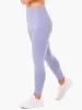 Base Full Length High Waisted Leggings - Purple sold by Ryderwear