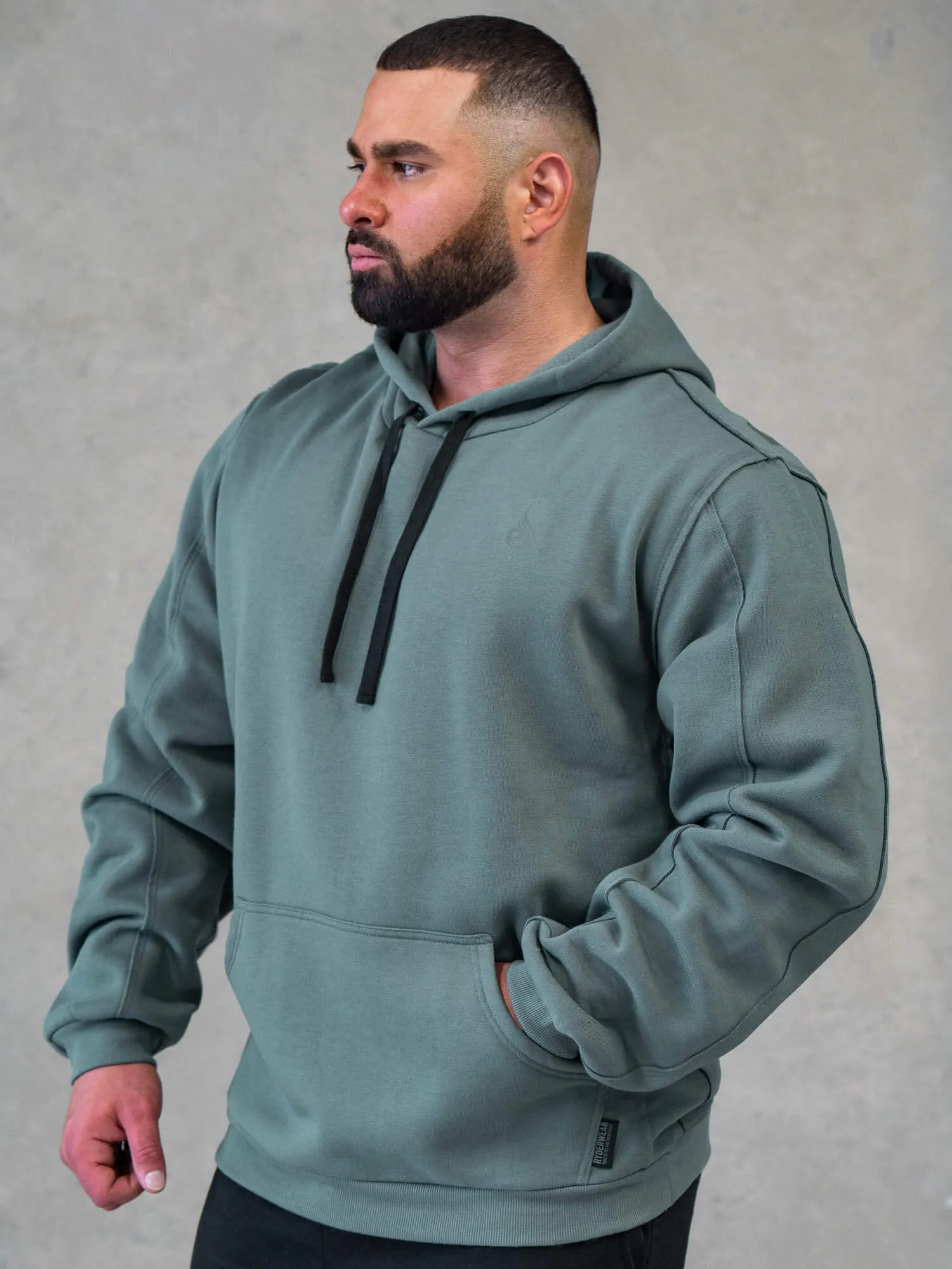 Force Pullover Hoodie - Fern Green sold by Ryderwear product image thumbnail 3