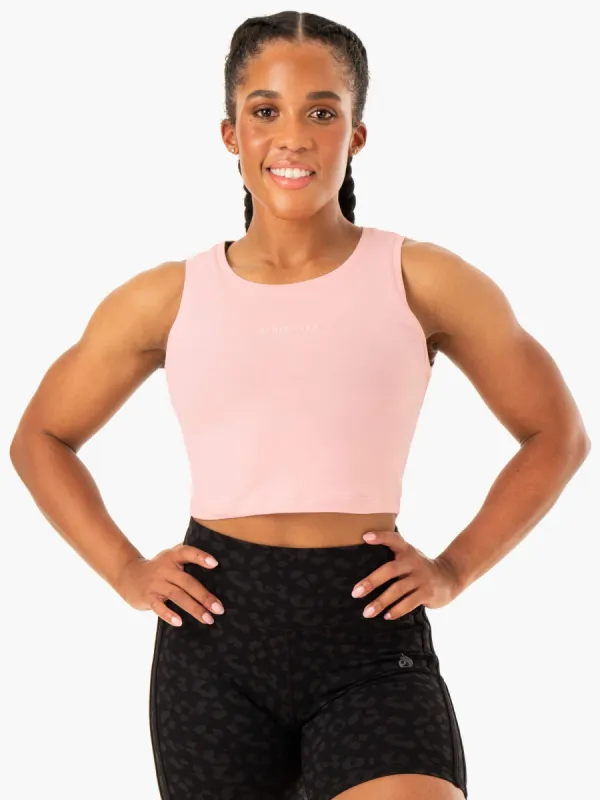 Evolution Cotton Tank - Pink sold by Ryderwear