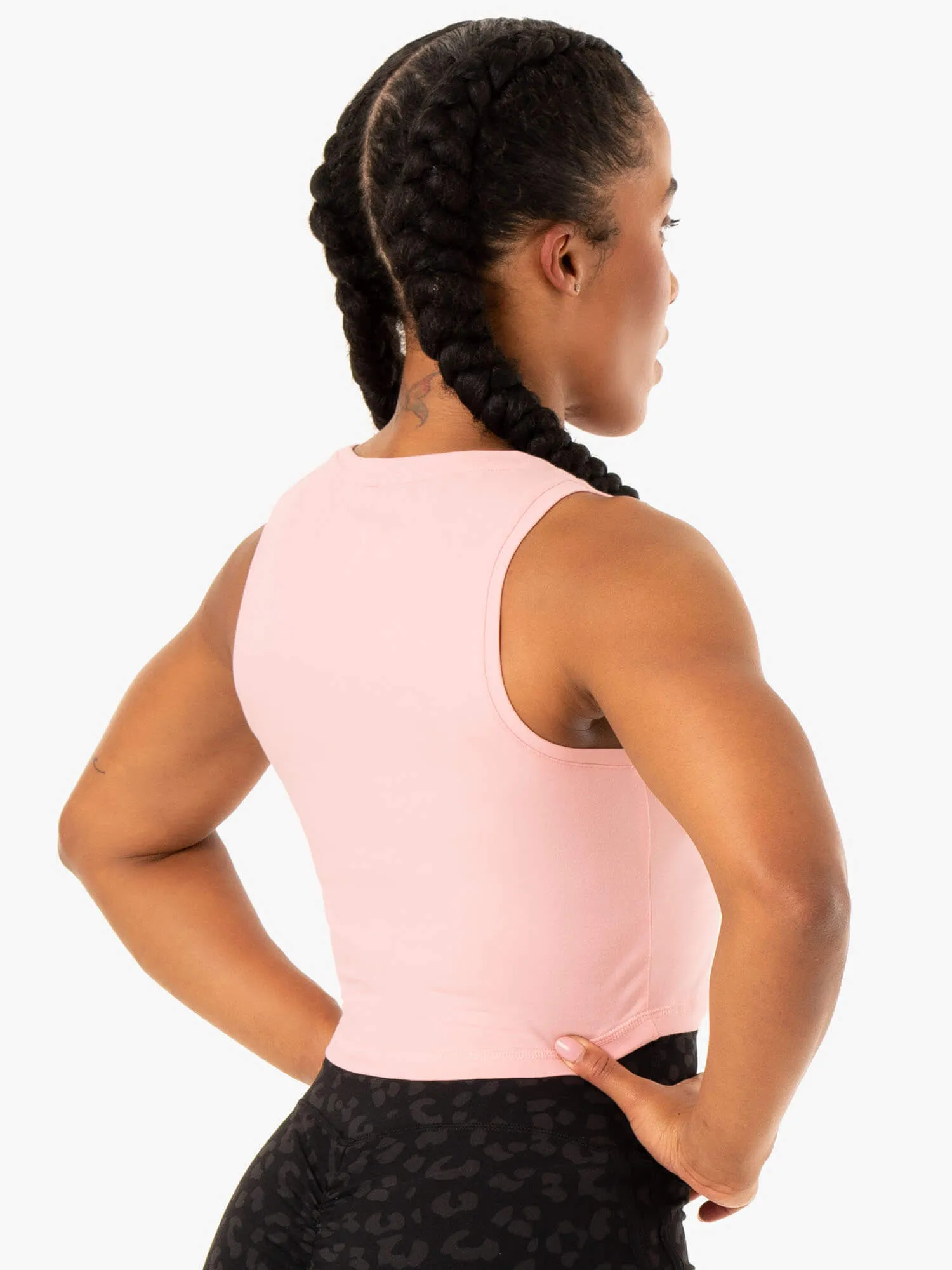 Evolution Cotton Tank - Pink sold by Ryderwear product image thumbnail 2