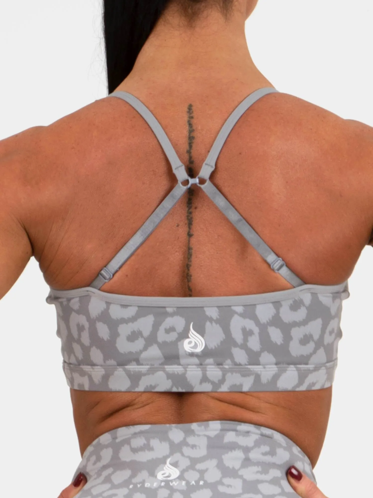 Animal Sports Bra - Leopard Grey sold by Ryderwear product image thumbnail 5