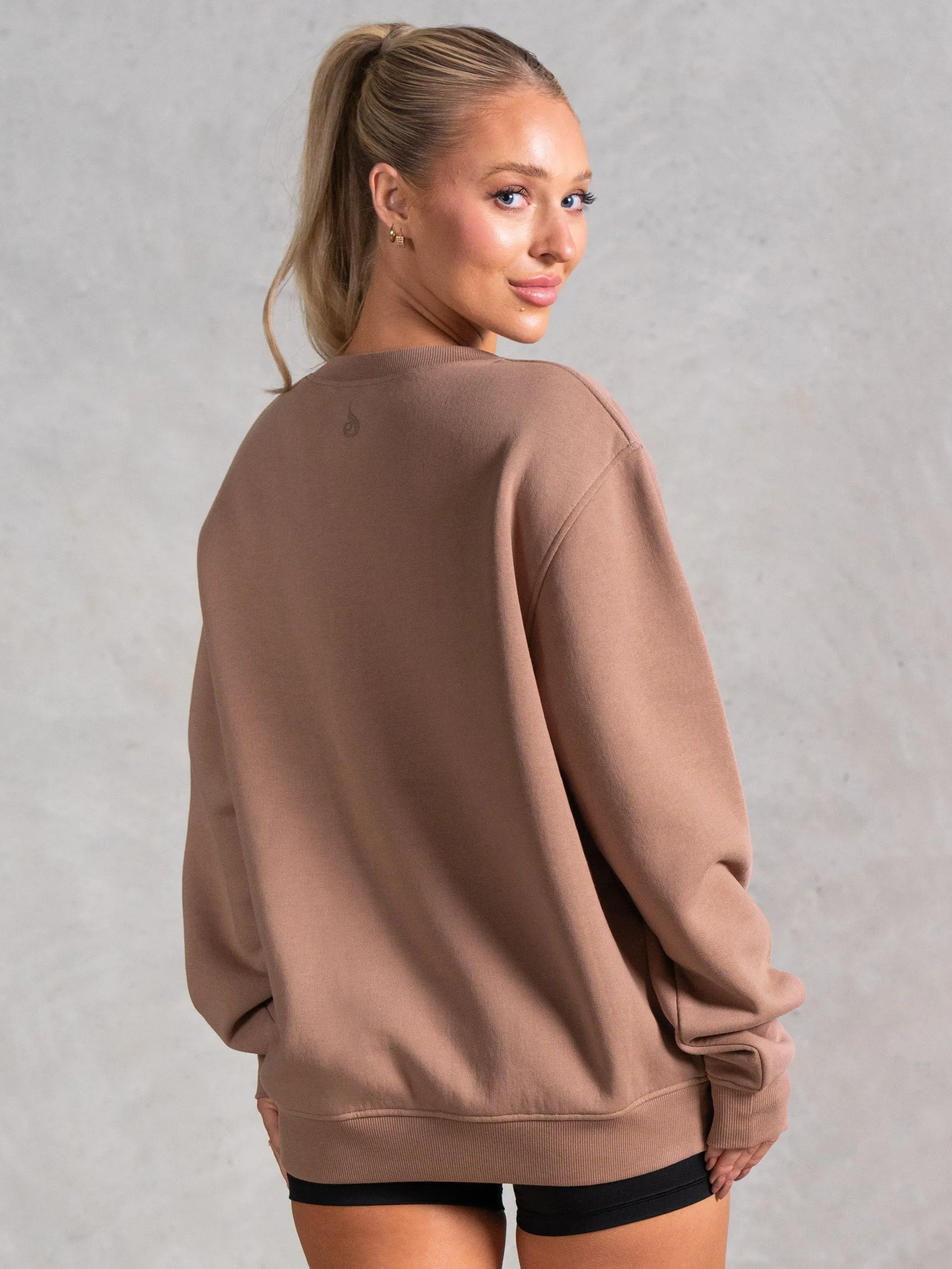 Athletica Sweater - Mocha sold by Ryderwear product image thumbnail 3