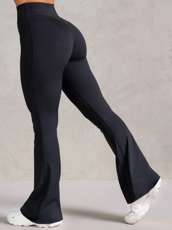 NKD Flared Leggings - Black sold by Ryderwear