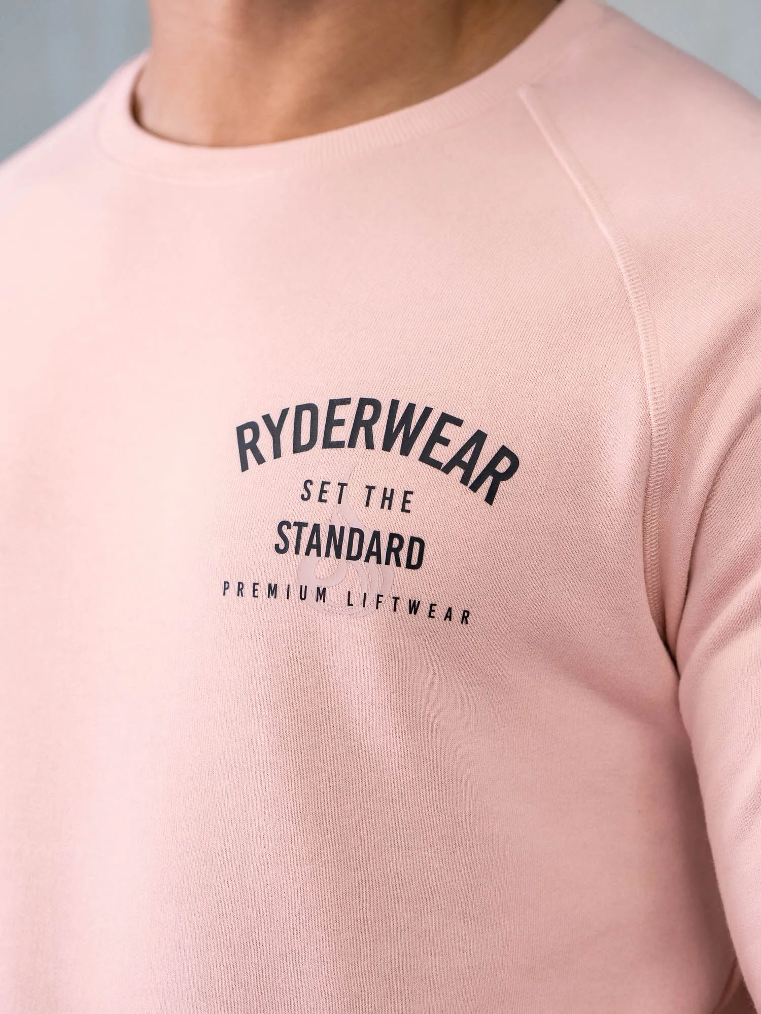 Legacy Crewneck - Faded Pink sold by Ryderwear product image thumbnail 4