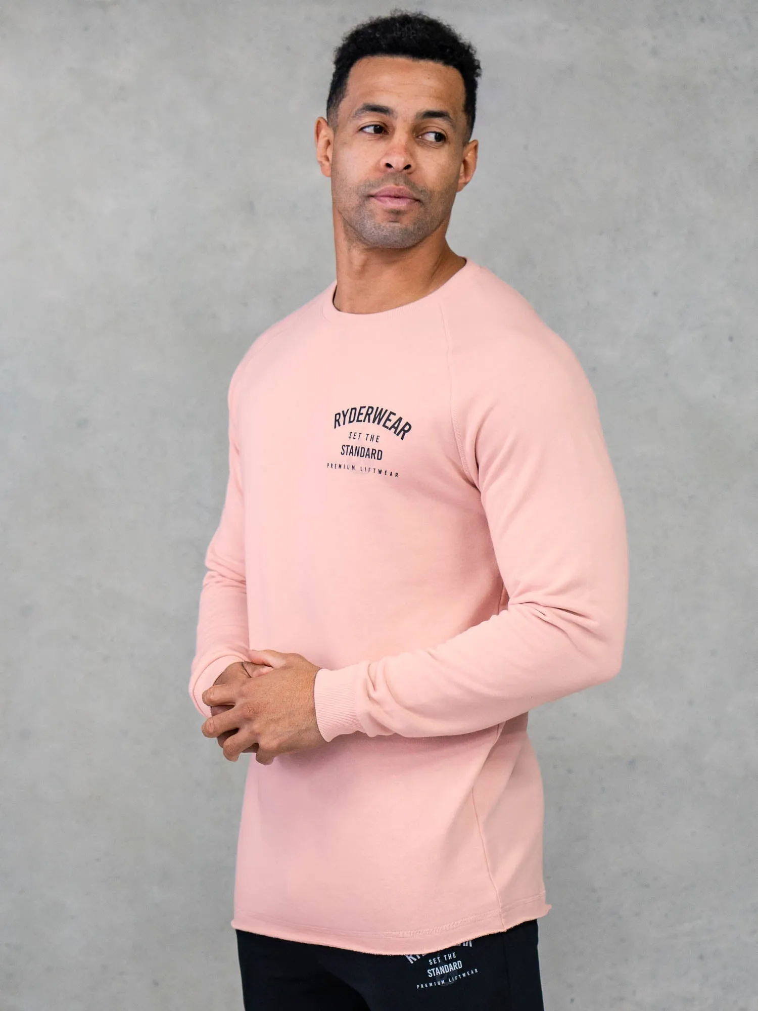 Legacy Crewneck - Faded Pink sold by Ryderwear product image thumbnail 2