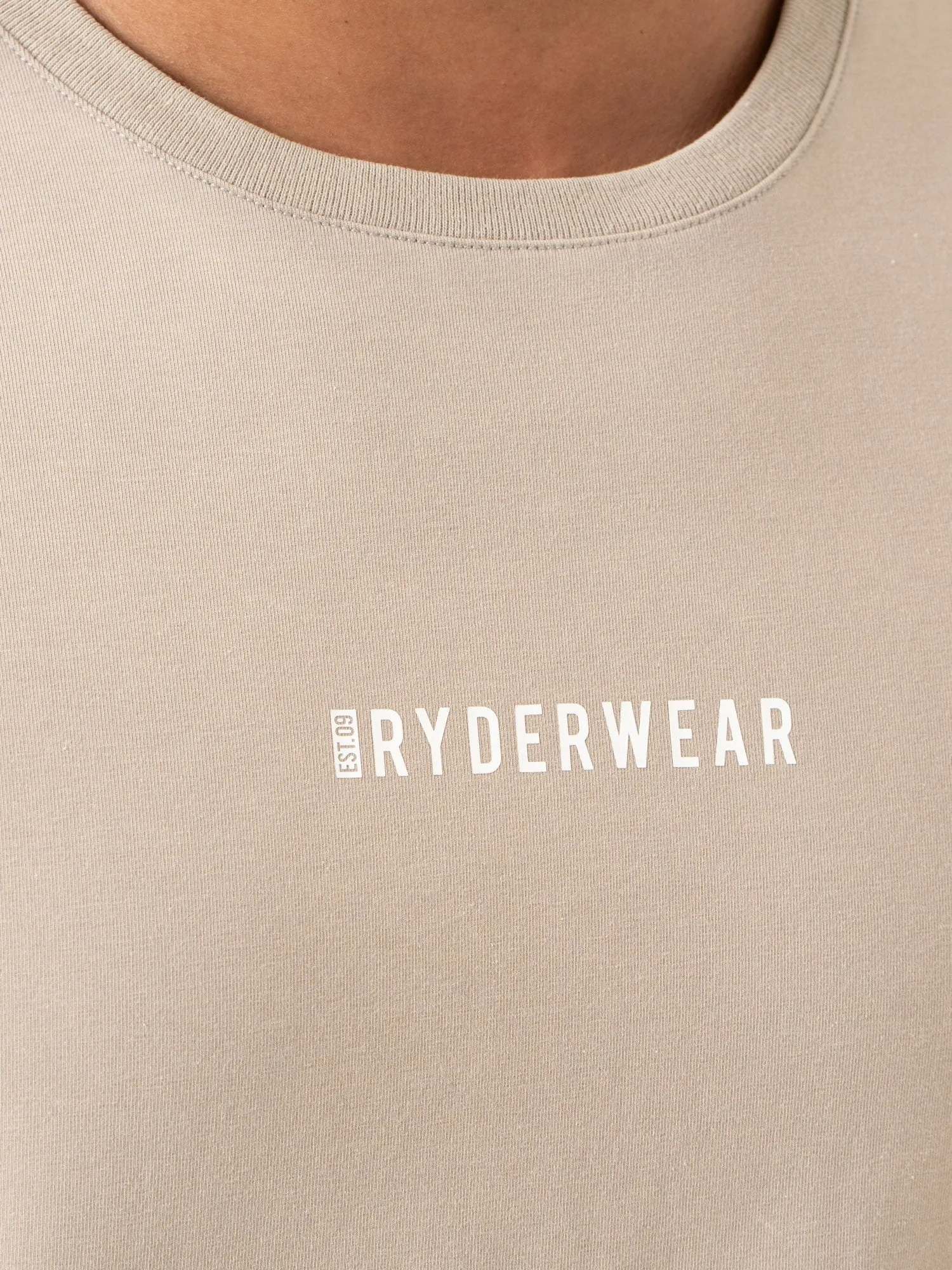 Pursuit Oversized T-Shirt - Taupe Stonewash sold by Ryderwear product image thumbnail 4