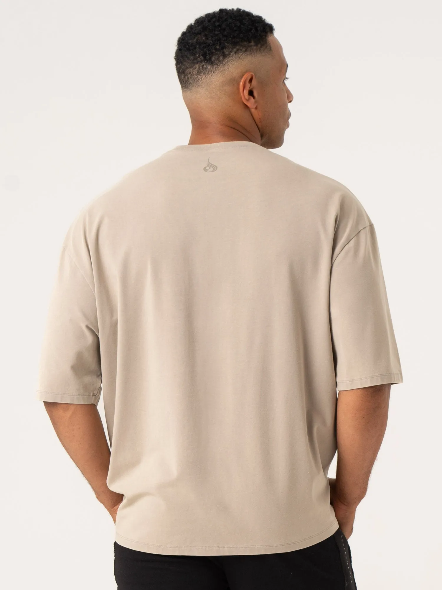 Pursuit Oversized T-Shirt - Taupe Stonewash sold by Ryderwear product image thumbnail 2