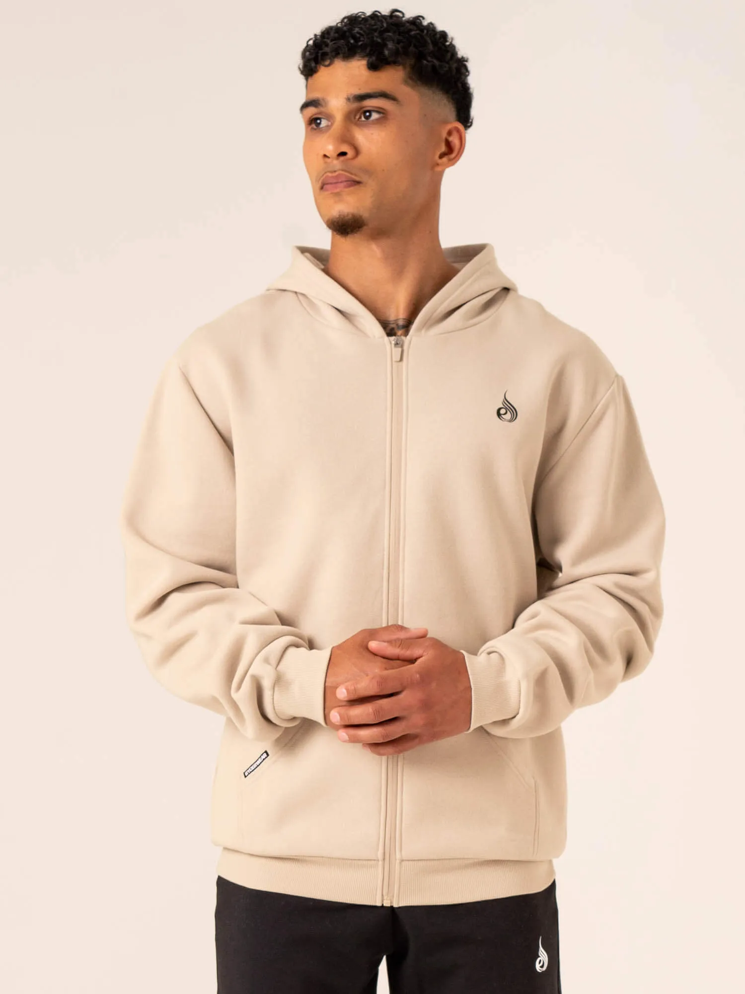 Emerge Track Jacket - Sand sold by Ryderwear