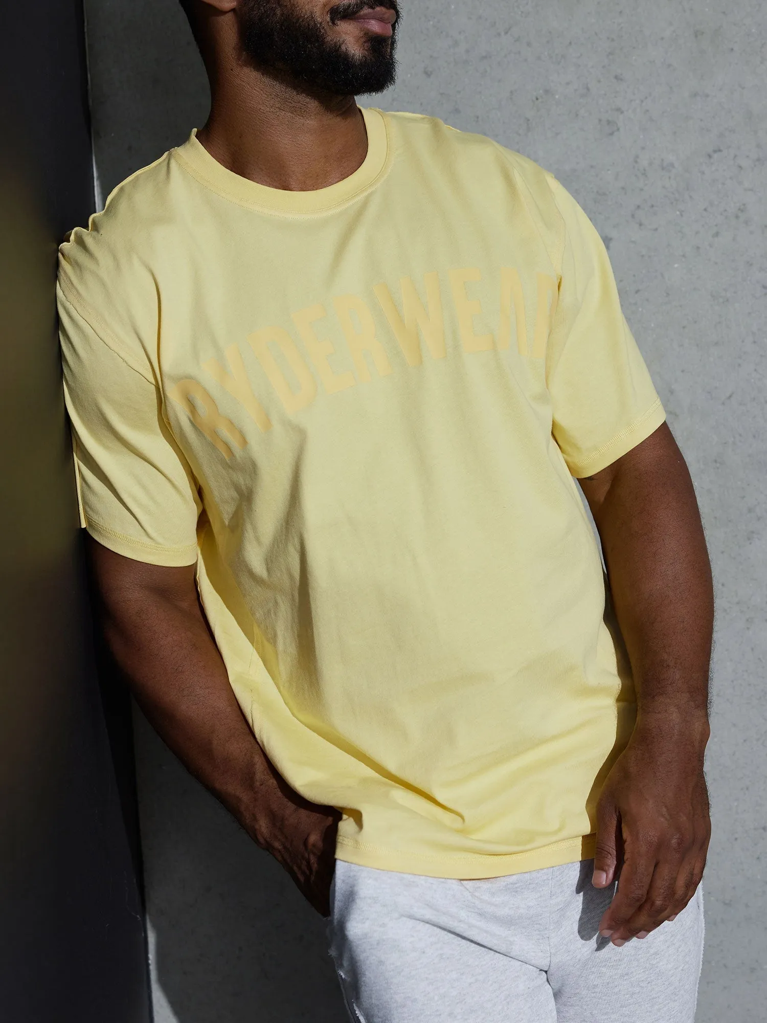 Force Oversized T-Shirt - Mango sold by Ryderwear