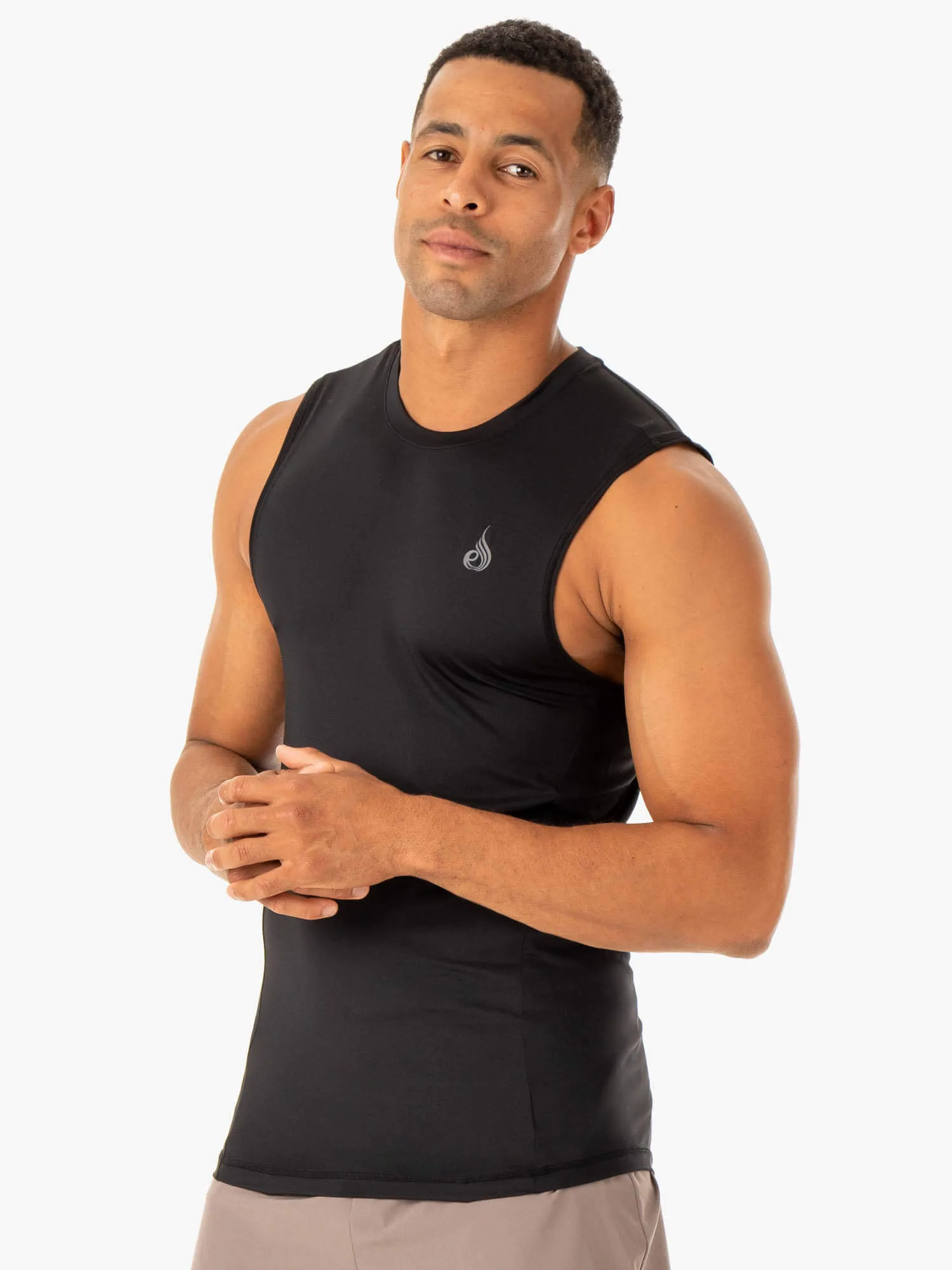 Division Base Layer Tank - Black sold by Ryderwear product image thumbnail 4