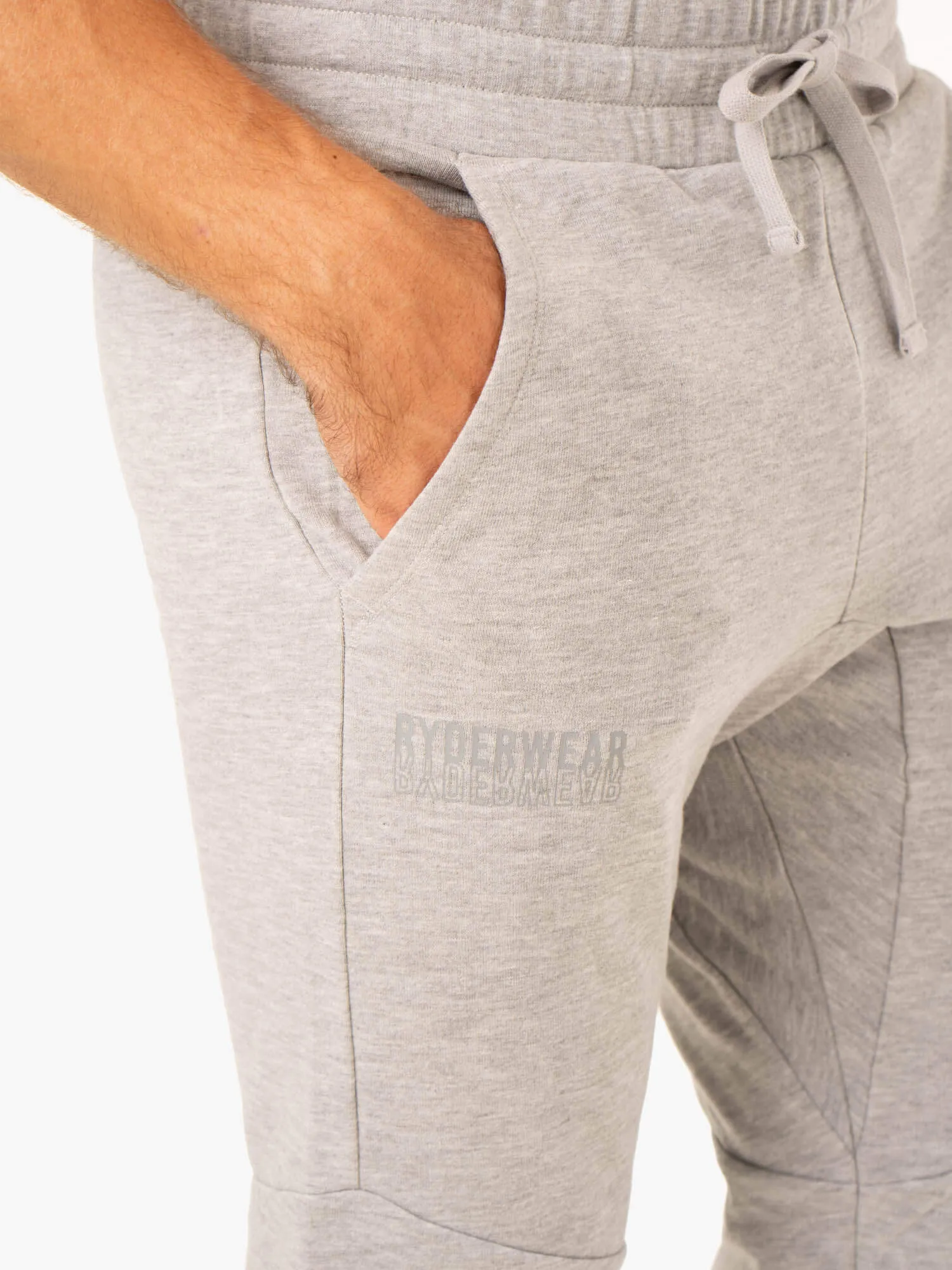 Limitless Track Pant - Grey Marl sold by Ryderwear product image thumbnail 4