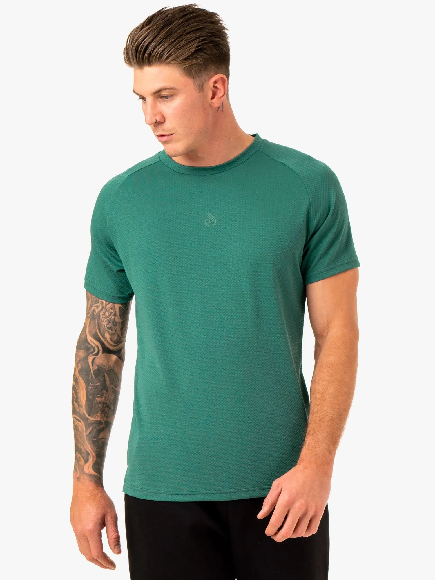Enhance T-Shirt - Green sold by Ryderwear