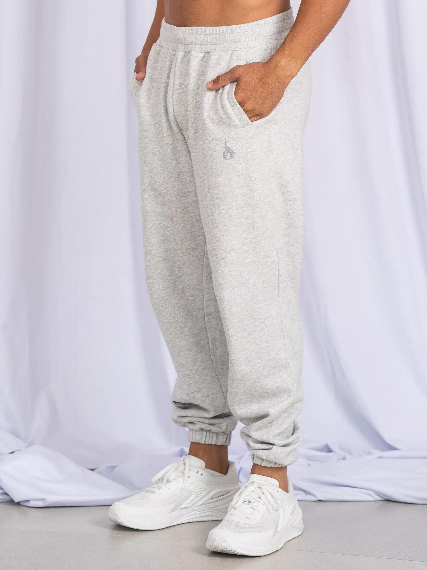 Unisex Track Pants - Snow Marl sold by Ryderwear product image thumbnail 5