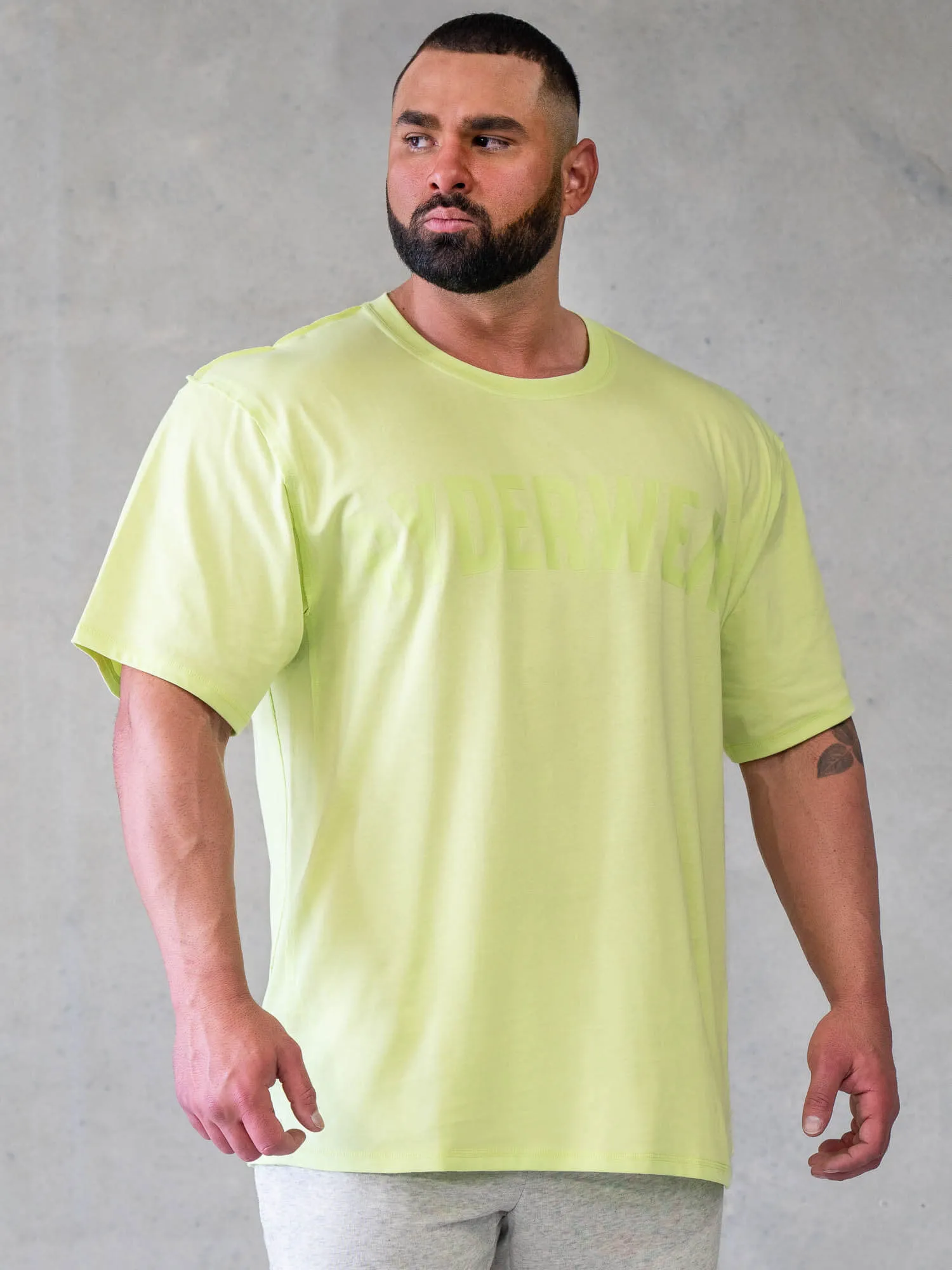 Force Oversized T-Shirt - Lime sold by Ryderwear product image thumbnail 4