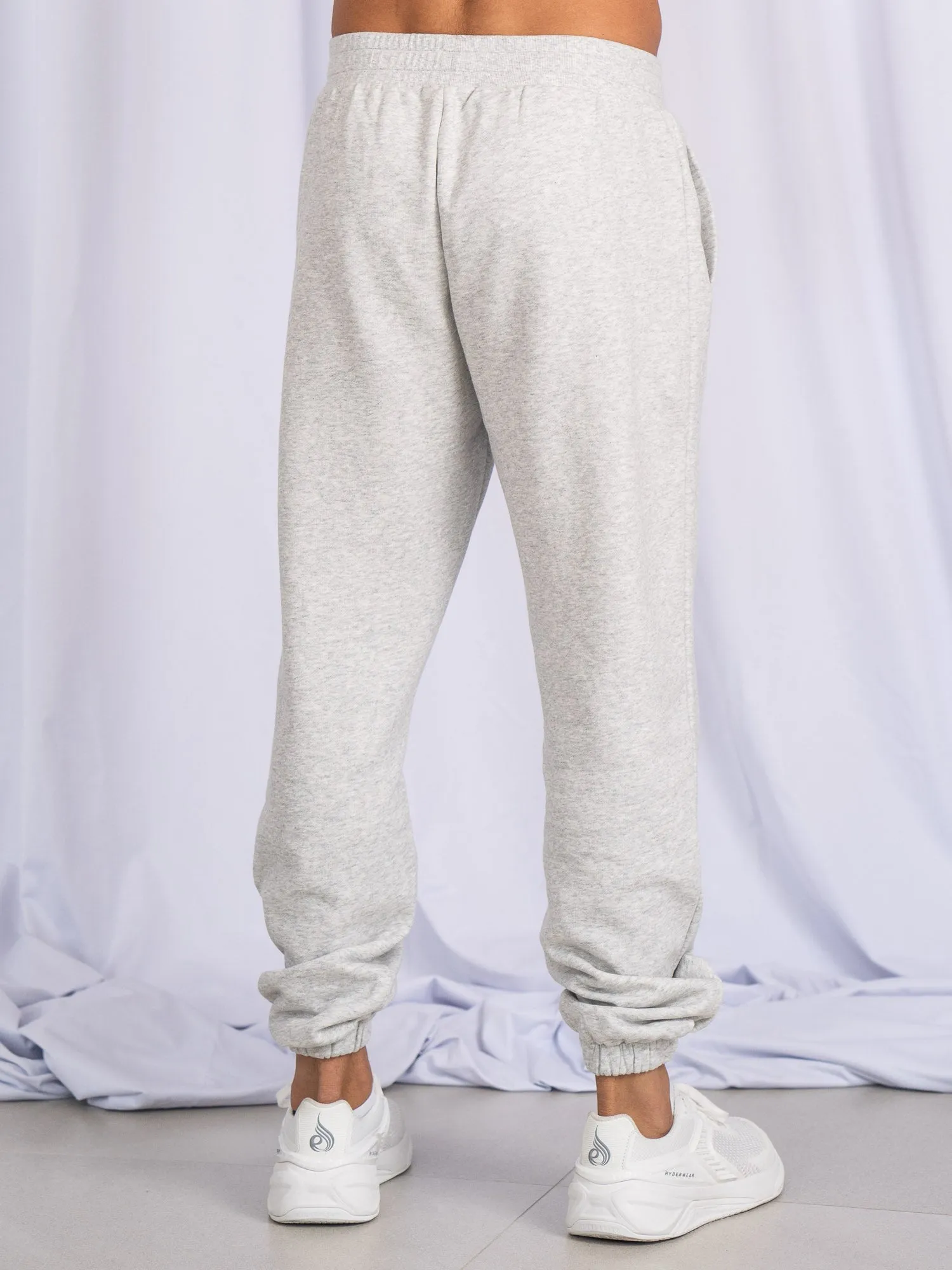 Unisex Track Pants - Snow Marl sold by Ryderwear product image thumbnail 3