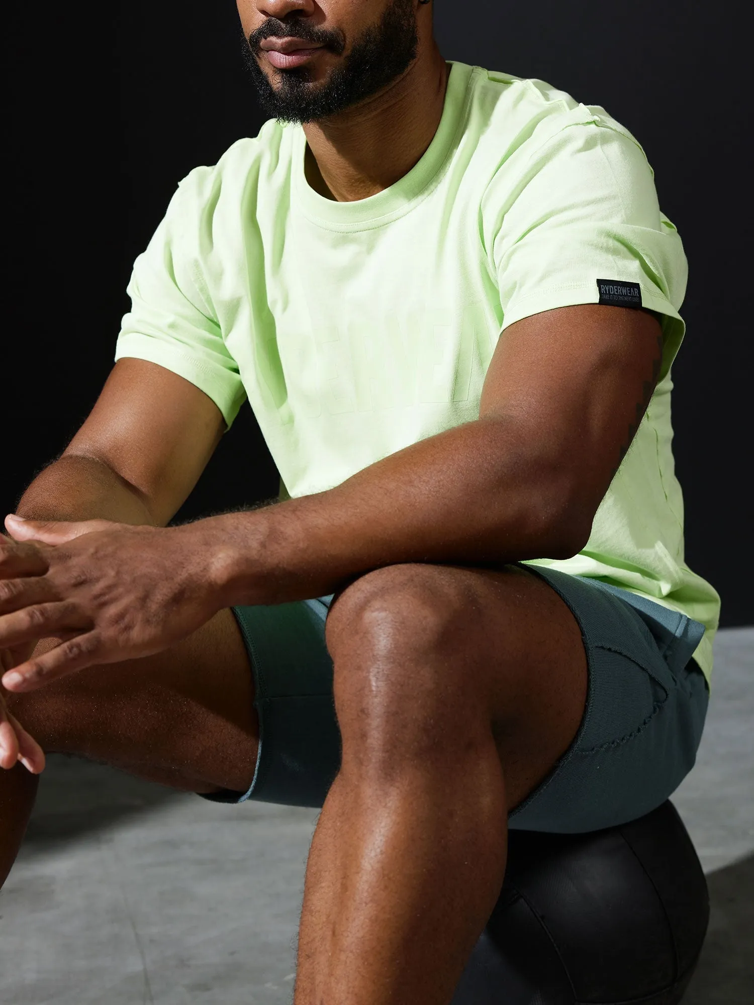 Force Oversized T-Shirt - Lime sold by Ryderwear