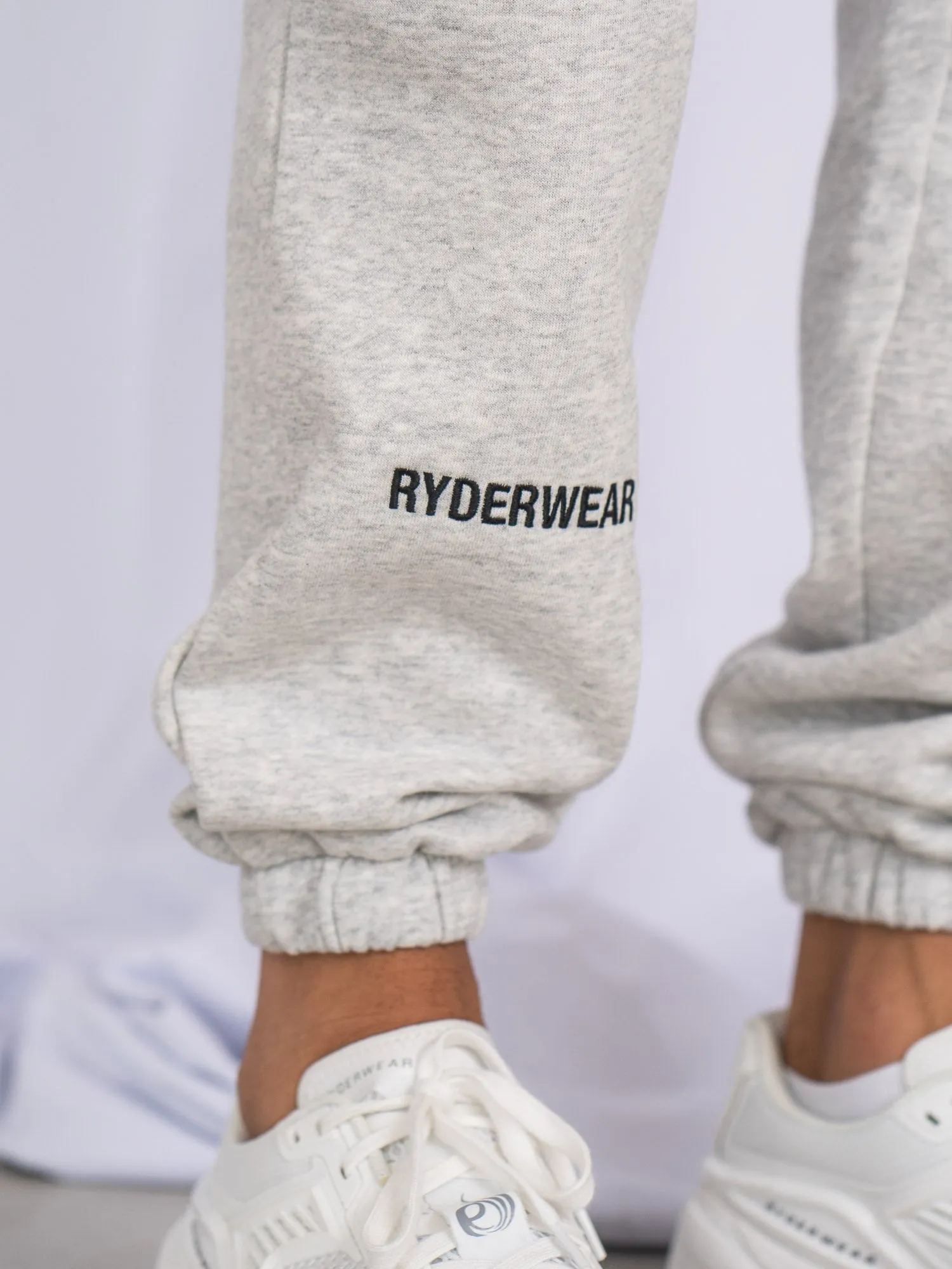 Unisex Track Pants - Snow Marl sold by Ryderwear product image thumbnail 2