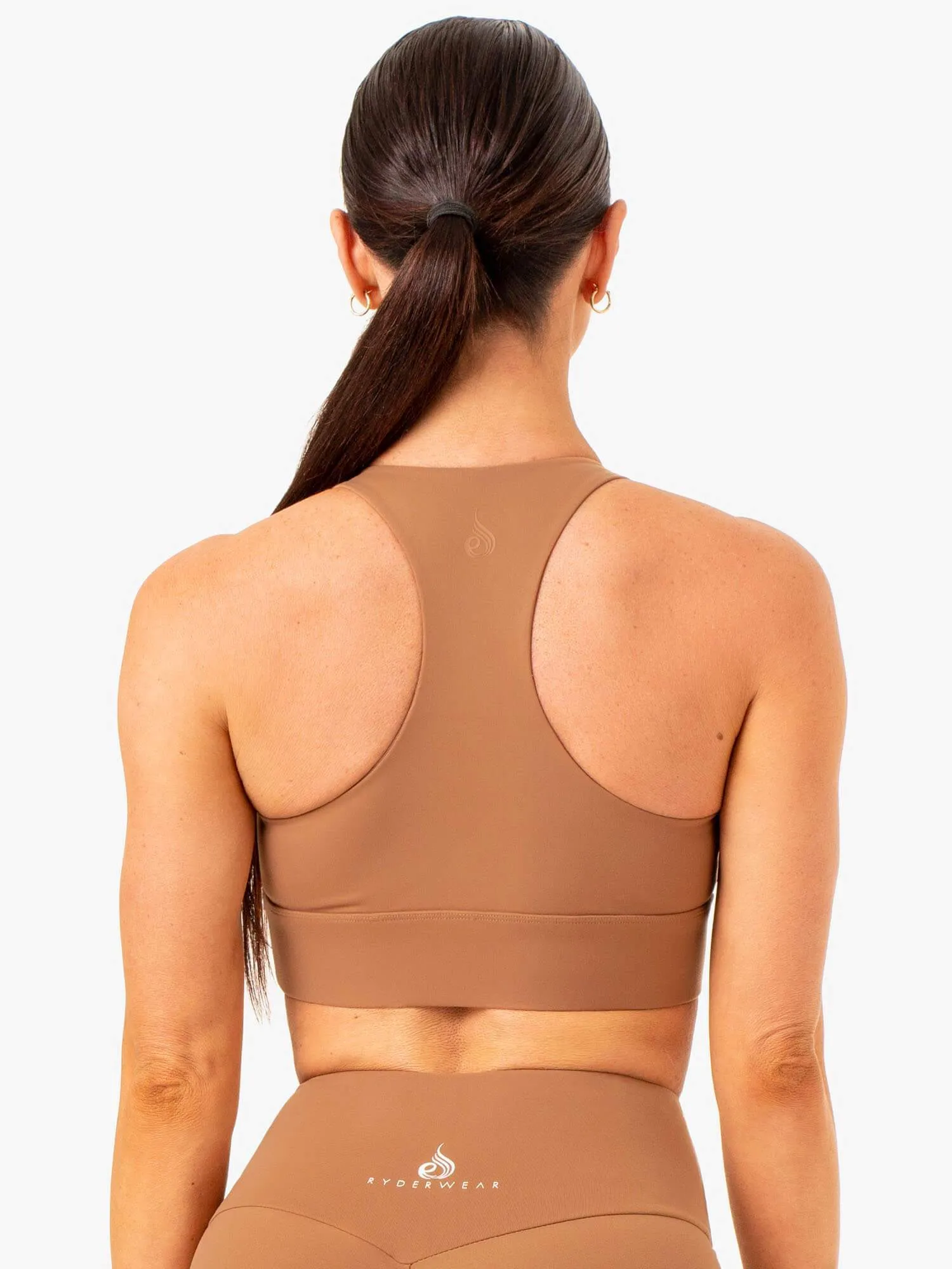 Focus Contour Sports Bra - Mocha sold by Ryderwear product image thumbnail 2