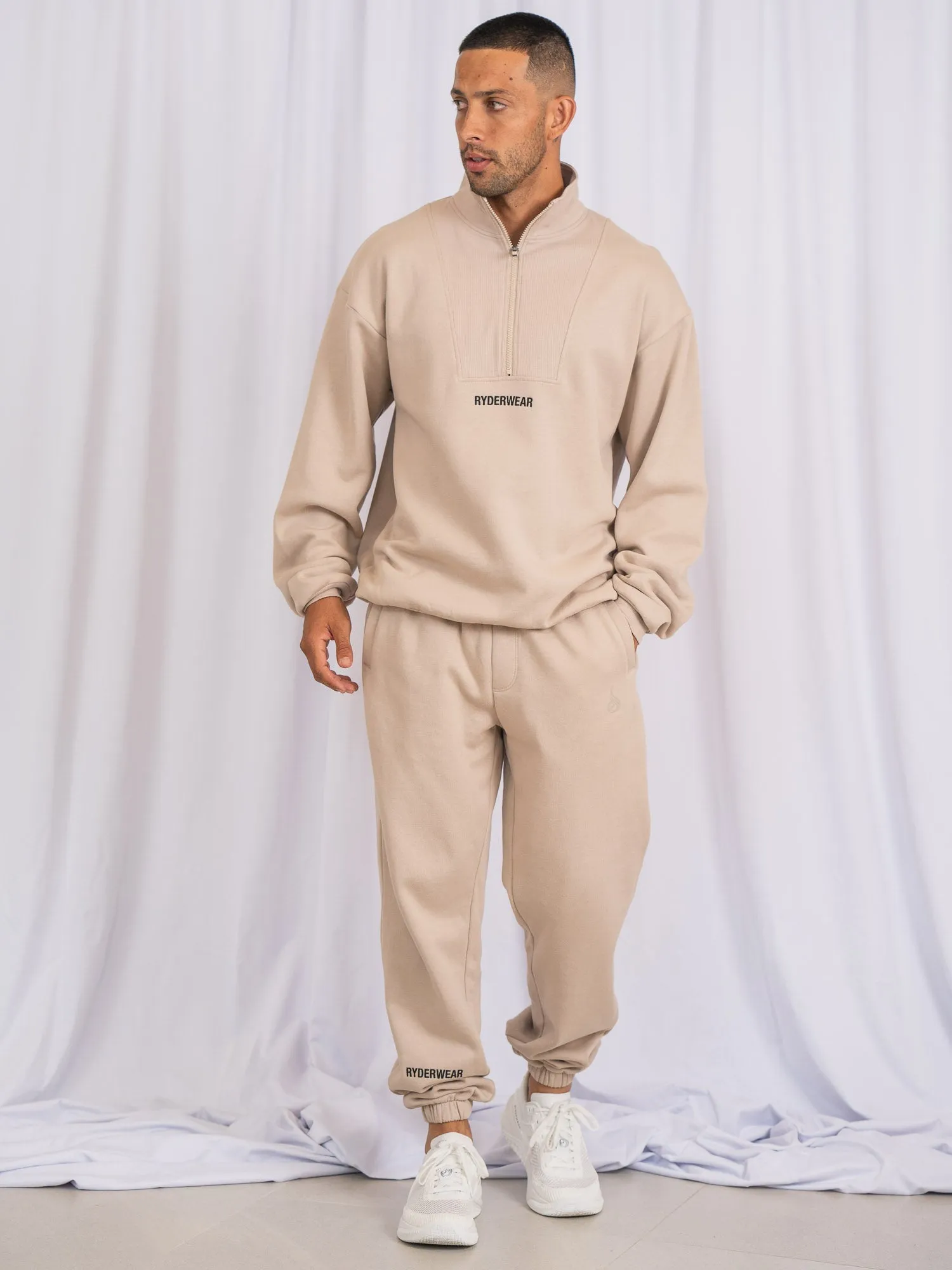 Unisex Track Pants - Sand sold by Ryderwear product image thumbnail 4
