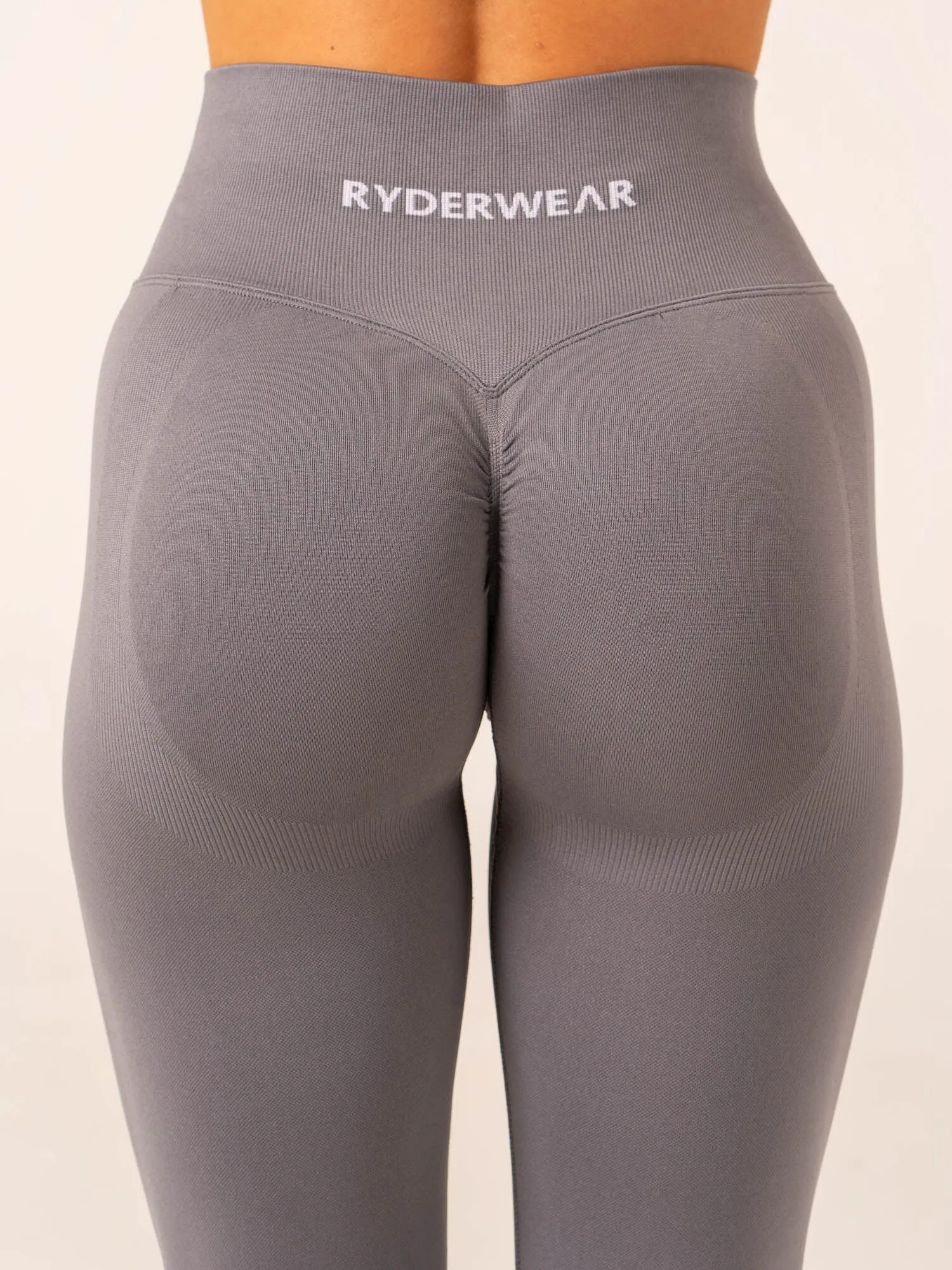 Lift BBL Scrunch Seamless Leggings - Charcoal sold by Ryderwear product image thumbnail 3
