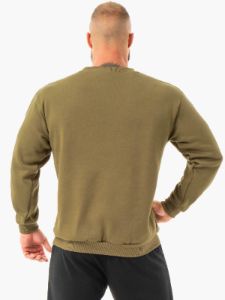 Ease Fleece Pullover - Khaki sold by Ryderwear