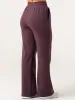 Wide Leg Track Pants - Plum sold by Ryderwear