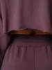 Wide Leg Track Pants - Plum sold by Ryderwear