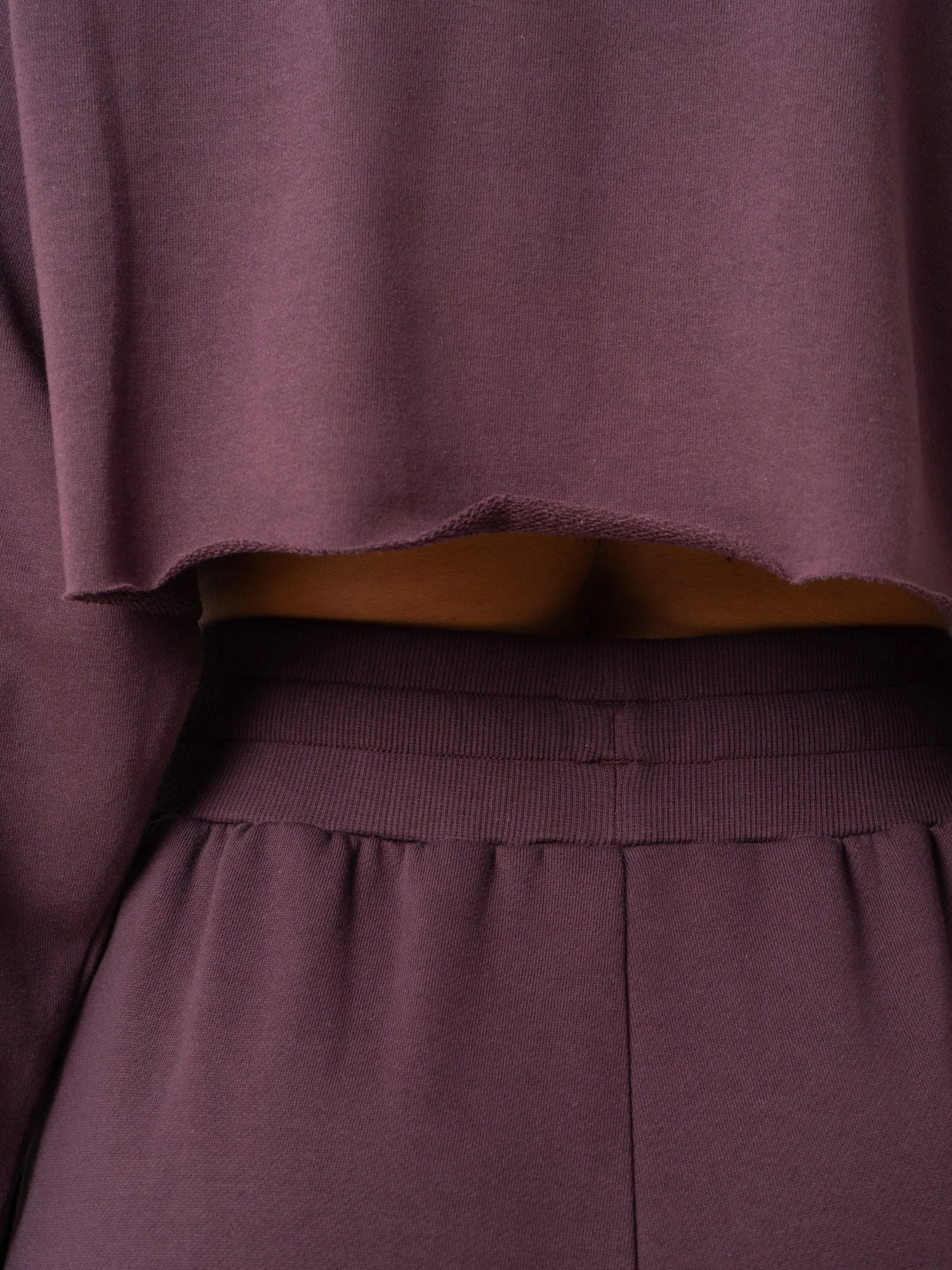 Wide Leg Track Pants - Plum sold by Ryderwear product image thumbnail 5