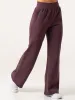 Wide Leg Track Pants - Plum sold by Ryderwear