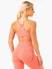 Sculpt Seamless Sports Bra - Peach Marl sold by Ryderwear