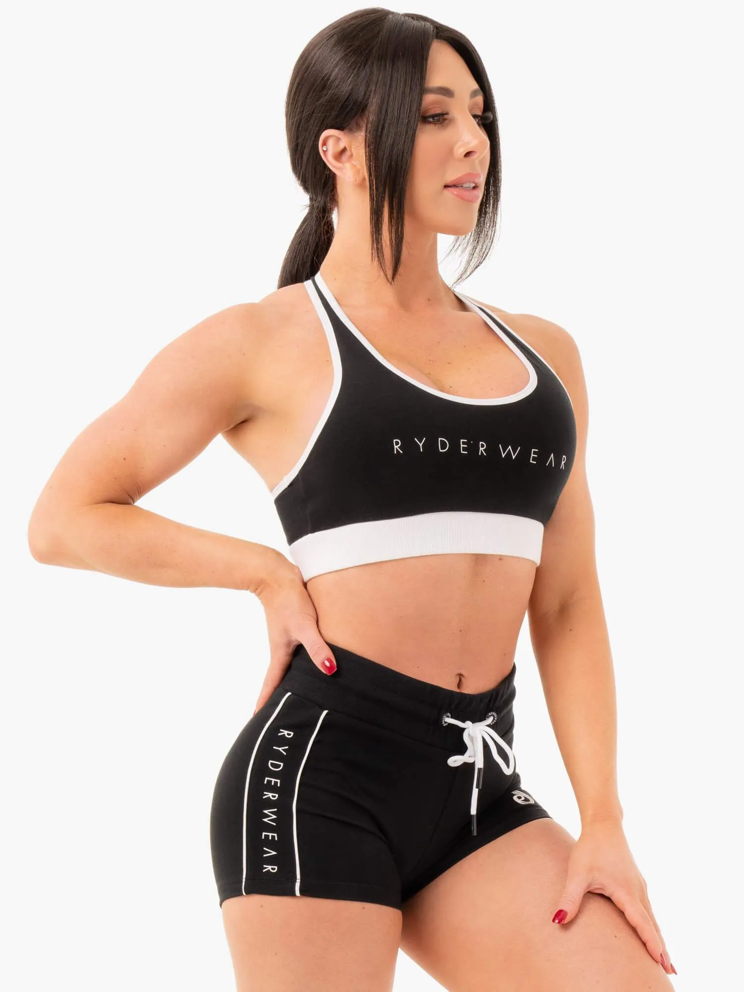 Track Sports Bra - Black sold by Ryderwear product image thumbnail 4