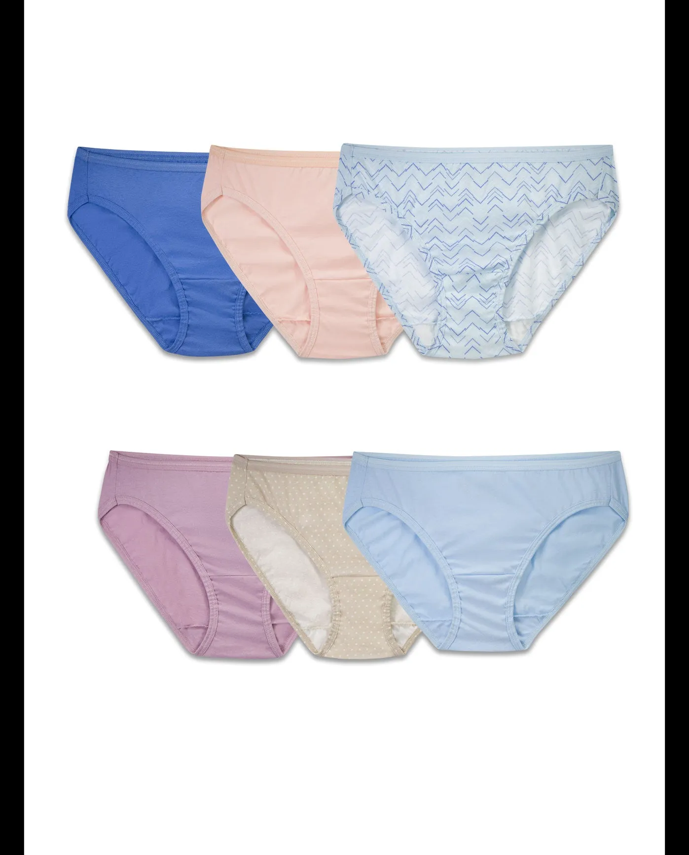 Fruit of the Loom Womens 6 Pack Assorted Panties sold by S&D product image thumbnail 2