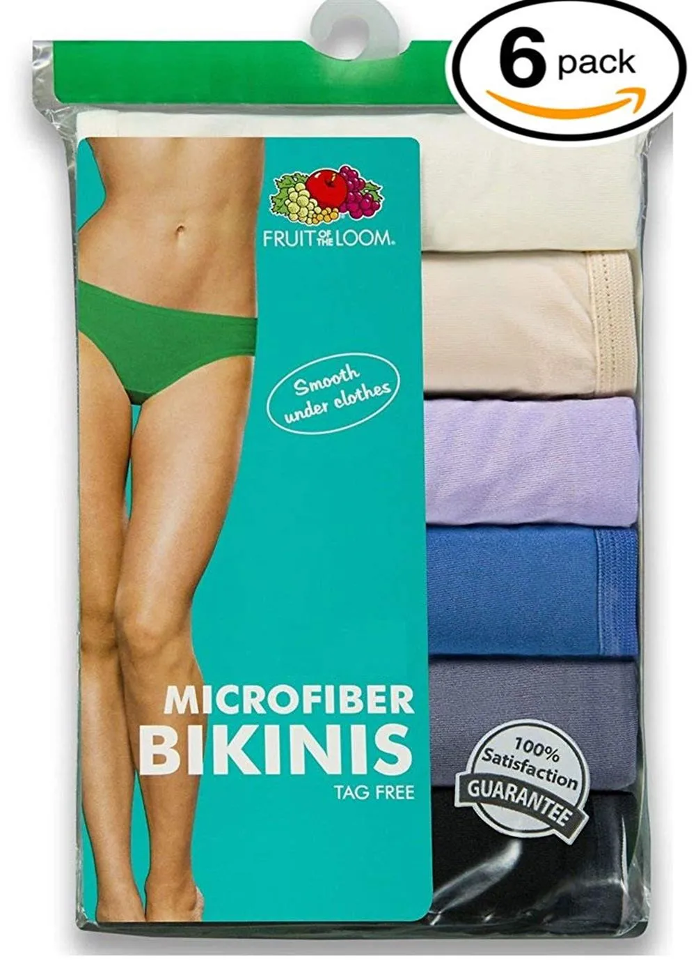 Fruit of the Loom Womens 6 Pack Assorted Panties sold by S&D product image thumbnail 3
