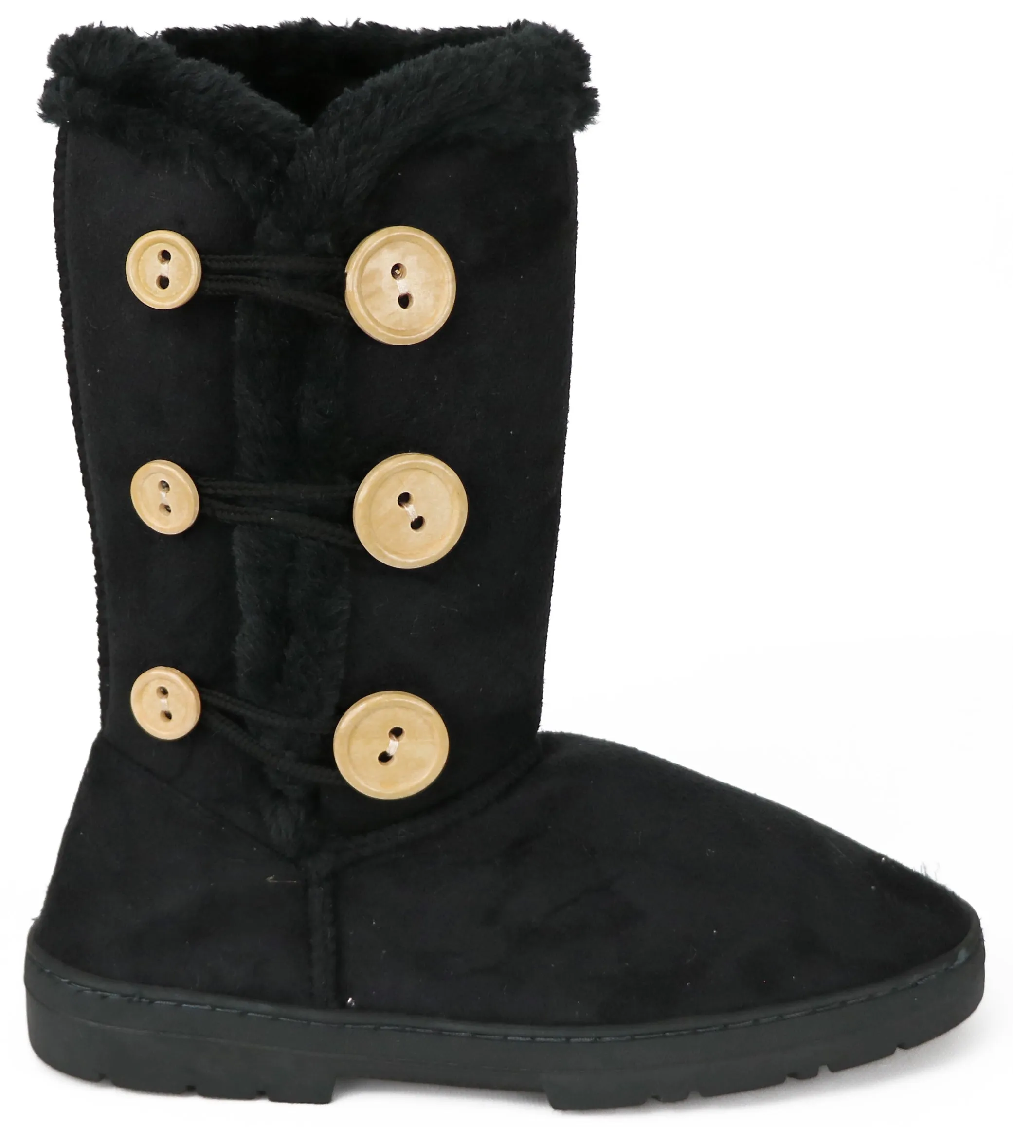 Chatz Womens Microsuede Button Boots sold by S&D product image thumbnail 2