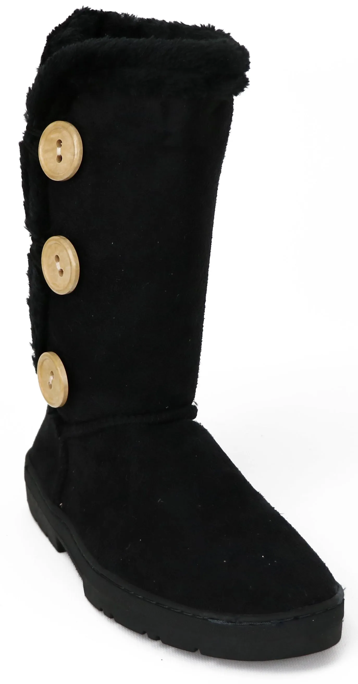Chatz Womens Microsuede Button Boots sold by S&D product image thumbnail 3
