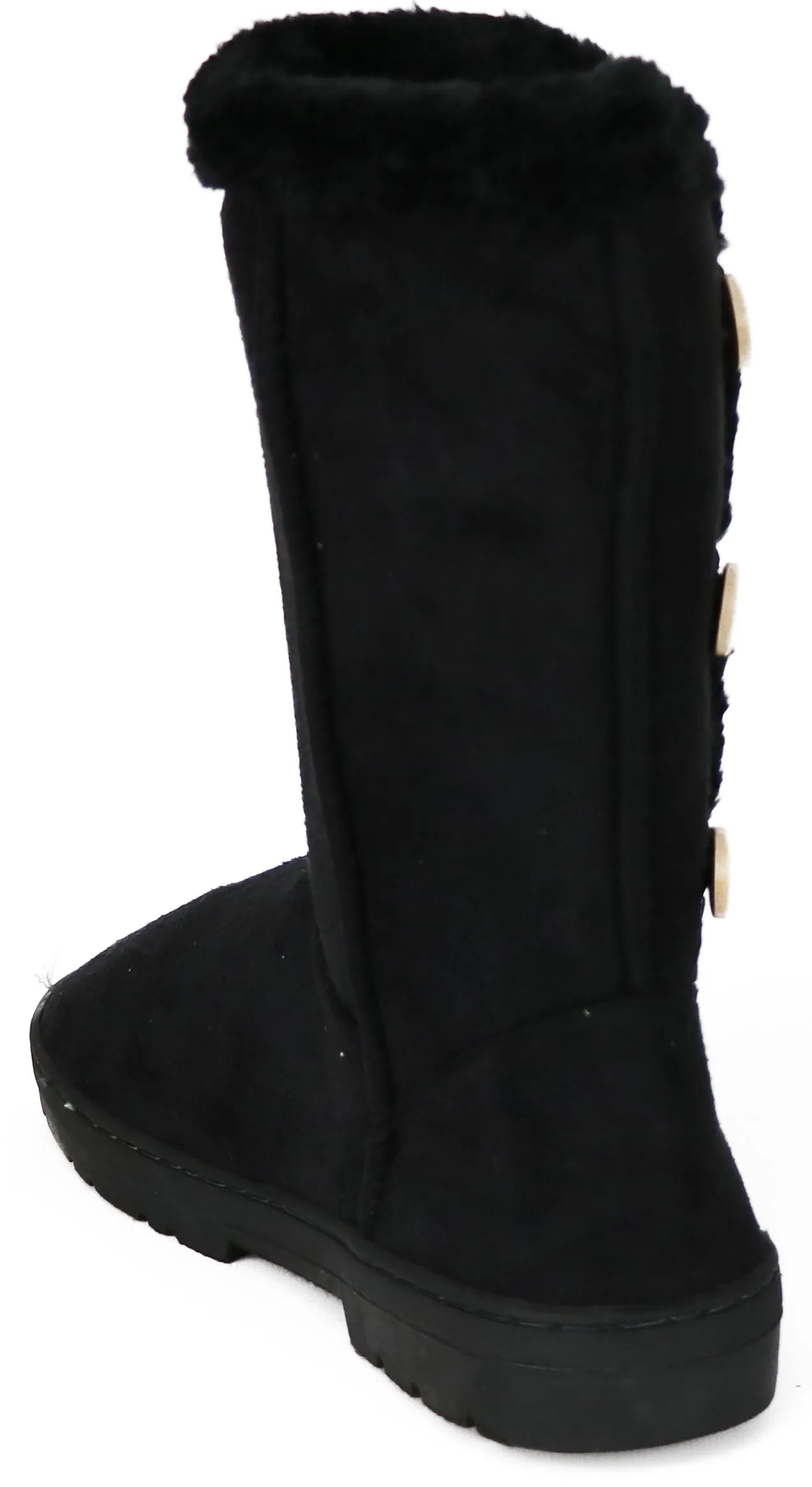 Chatz Womens Microsuede Button Boots sold by S&D product image thumbnail 4