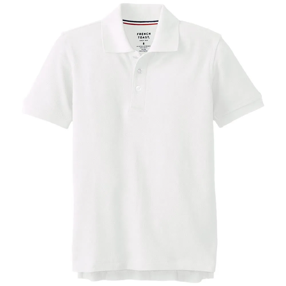 French Toast Boys 4-20 Short-Sleeve Pique Polo sold by S&D