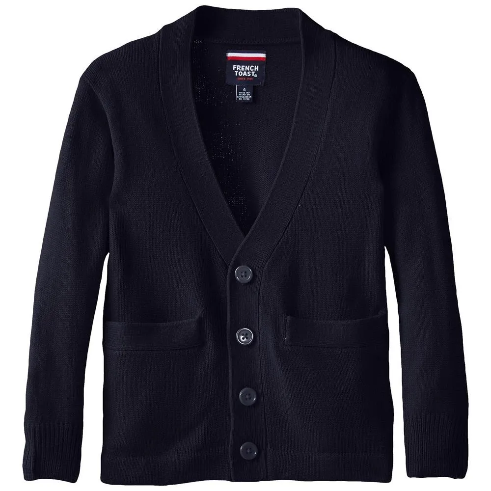 French Toast Boys 2T-4T V-Neck Sweater Cardigan sold by S&D