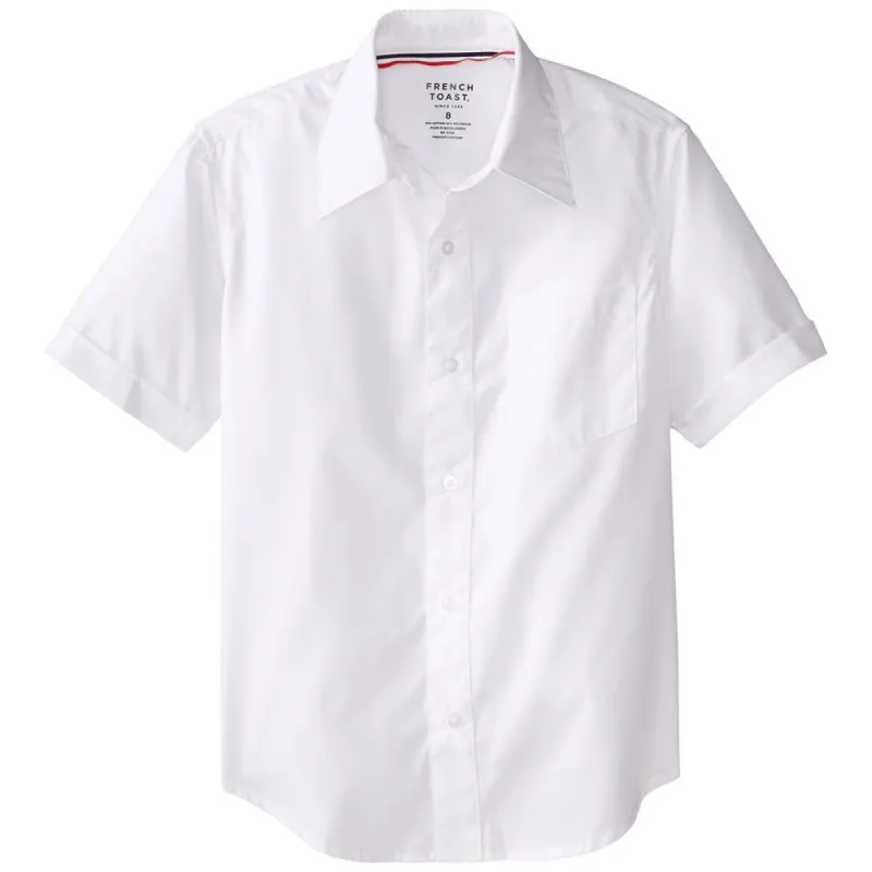 French Toast Boys 10-20 Husky Short-Sleeve Dress Shirt sold by S&D