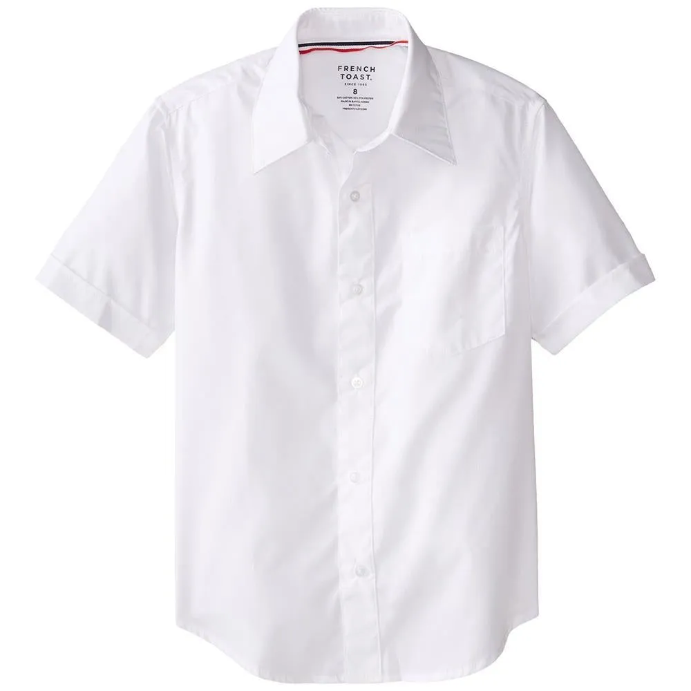 French Toast Boys 10-20 Husky Short-Sleeve Dress Shirt sold by S&D