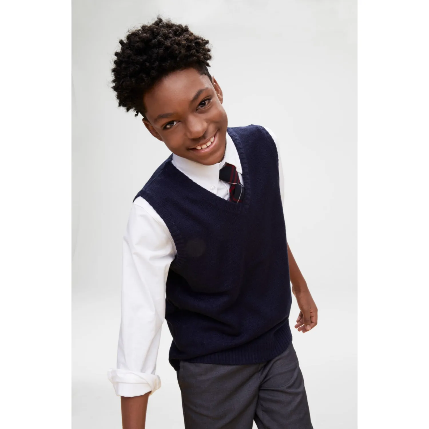 French Toast Boys 4-7 Long Sleeve Oxford Shirt sold by S&D product image thumbnail 4