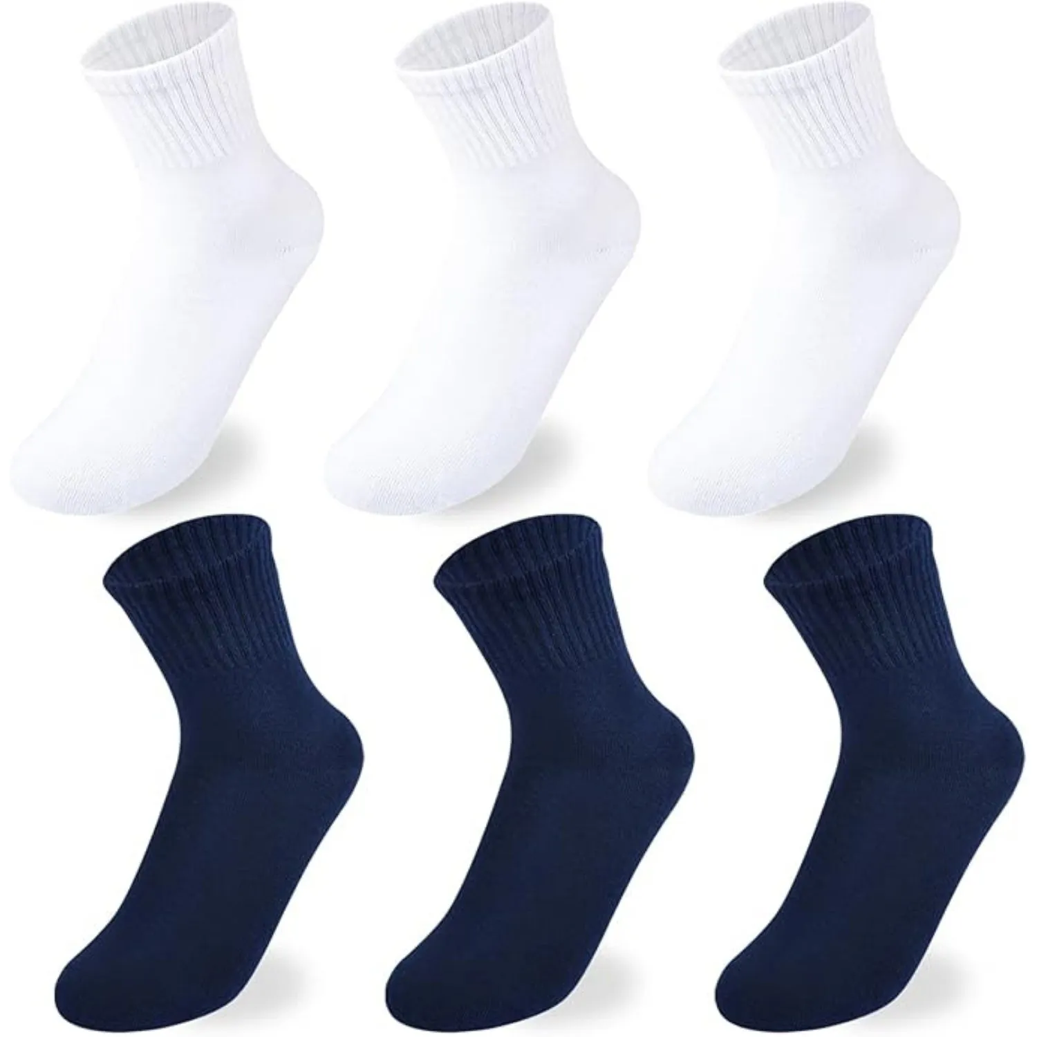 Students Choice Boys & Girls 5 Pack School Uniform Crew Socks sold by S&D