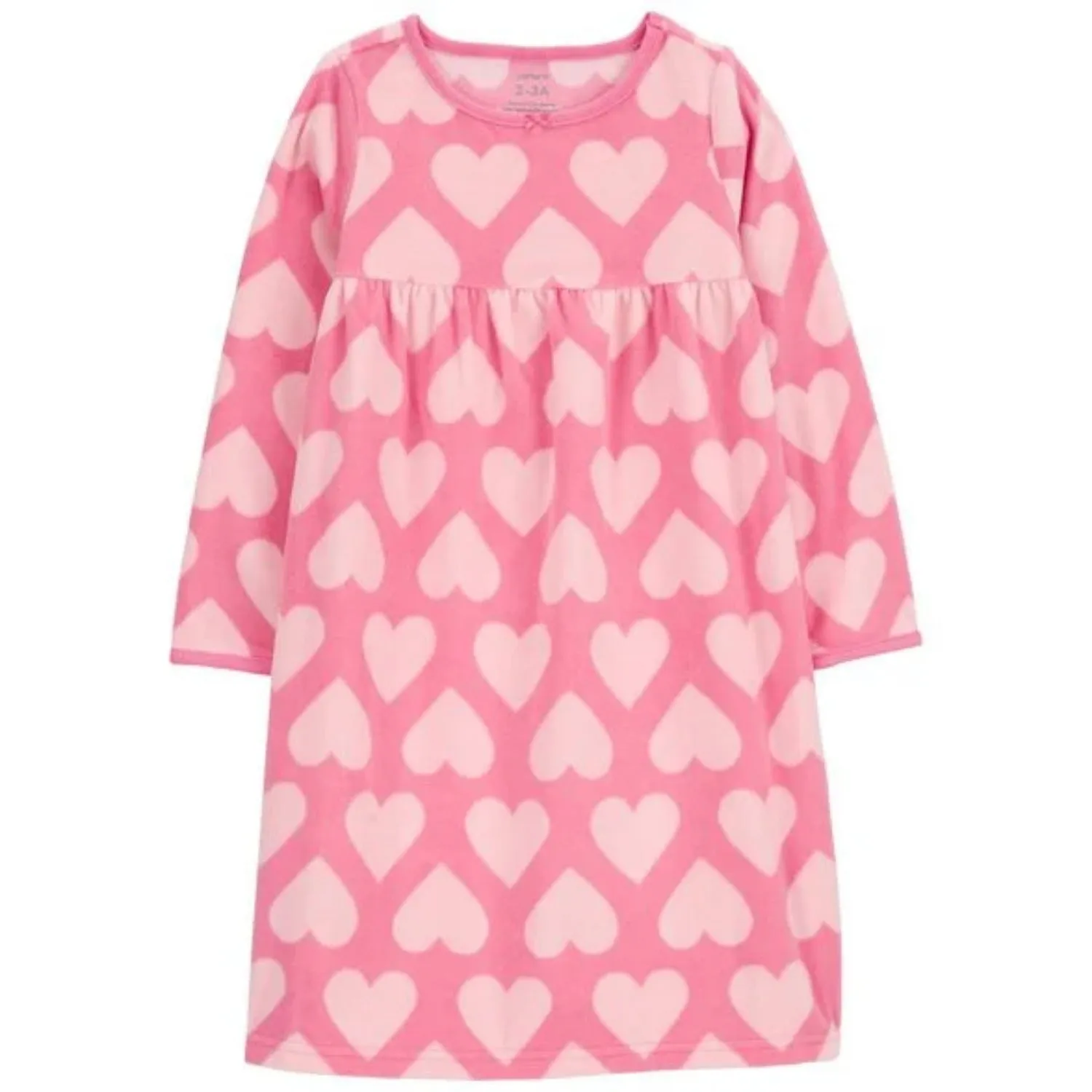 Carters Girls Heart Fleece Nightgown sold by S&D