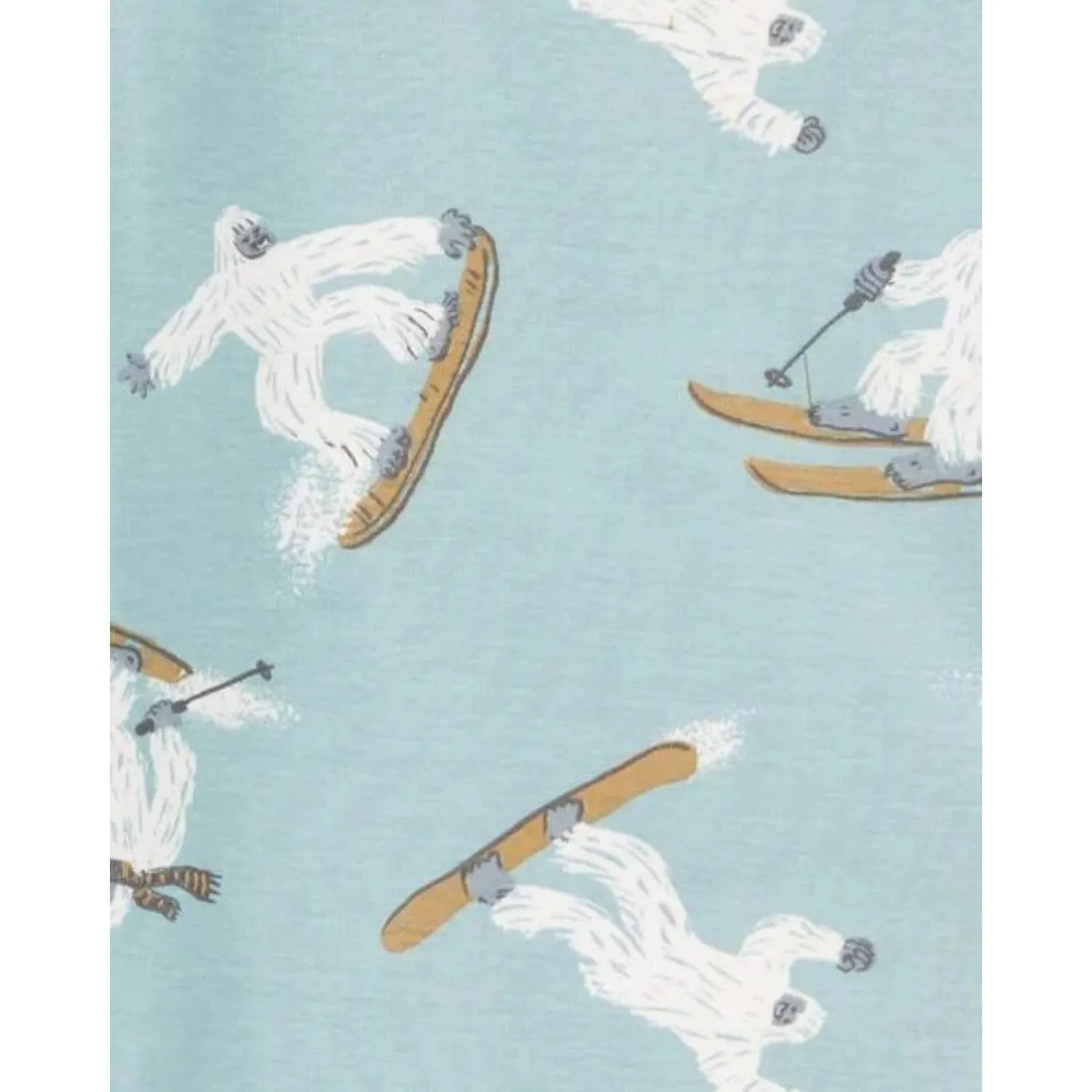 Carters Boys 4-Piece Big Foot 100% Snug Fit Cotton Pajamas sold by S&D product image thumbnail 2