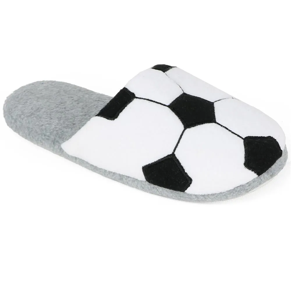 Zac & Evan Boys 11-5 Sports Fleece Slipper sold by S&D product image thumbnail 5