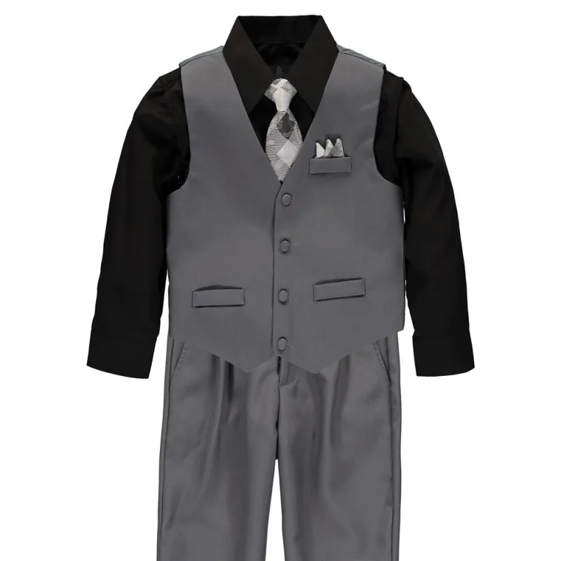 Vittorino Boys 4-7 4-Piece Suit Vest Set sold by S&D