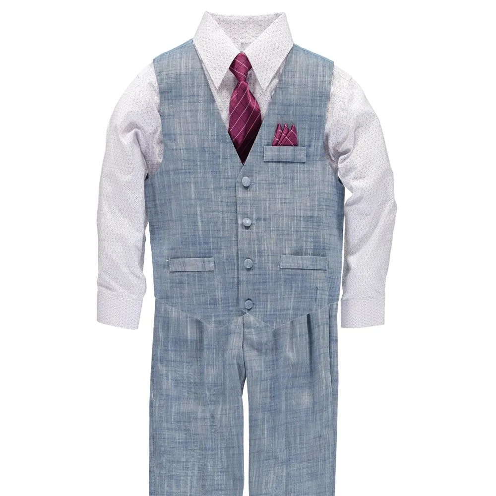 Vittorino Boys 2T-16 4 Piece Suit Set sold by S&D product image thumbnail 2