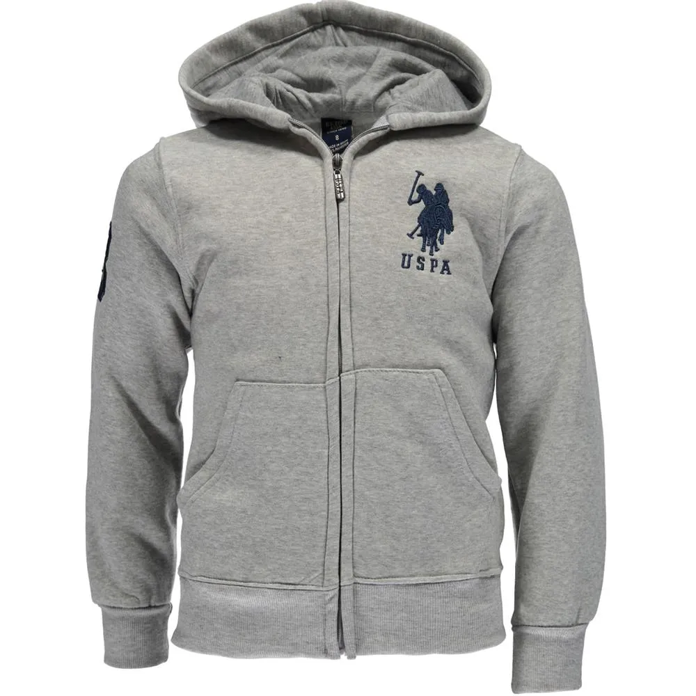 U.S. Polo Assn. Boys 4-7 Zip-Up Fleece Hoodie Sweatshirt sold by S&D product image thumbnail 4